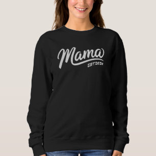 Moletom Mama Personalizada Est. Camisola - Mãe Personaliza