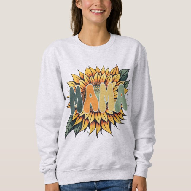 Moletom MAMA Sunflower (Frente)
