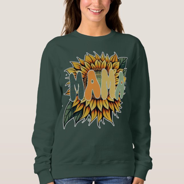 Moletom MAMA Sunflower (Frente)