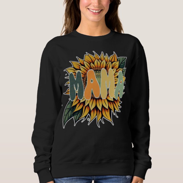 Moletom MAMA Sunflower (Frente)