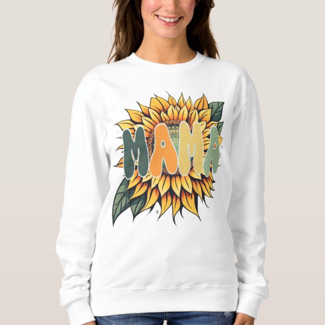 Moletom MAMA Sunflower (Frente)