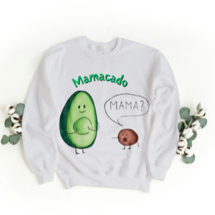 Moletom Mamacado Funny Avocado Mãe Design - Bonitinho