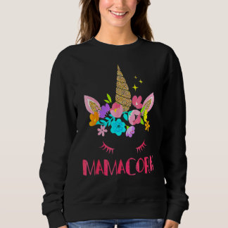 Moletom Mamacorn Unicorn Costume Mãe Dia de as mães 1
