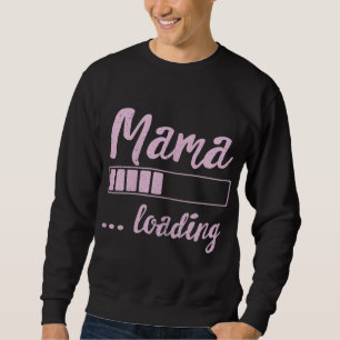 Moletom Mamãe Carregando Futuro Mãe Nova Mamãe Engraçada