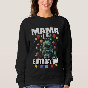 Moletom Mamãe do Astronauta do Astronauta do Aniversário
