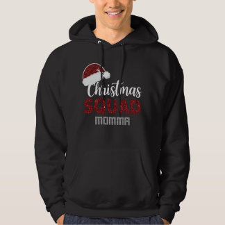 Moletom Mamãe do Esquadrão de Natal Combinando Pijama de N