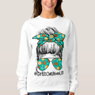 Moletom Mamãe, Sereia Do Bun Scout Para Meninas Cookie Mãe