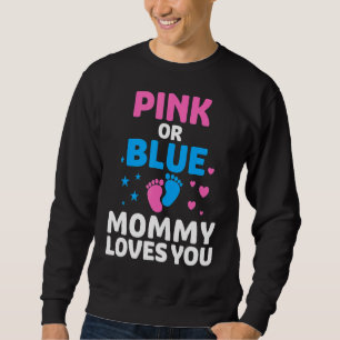 Moletom Mamães Rosa Ou Azul Te Ama Elefantes Sexo De Bebê