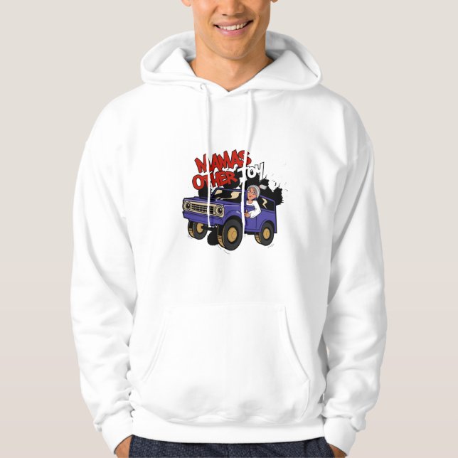 Moletom Mamas o outro Hoodie do brinquedo para homens (Frente)