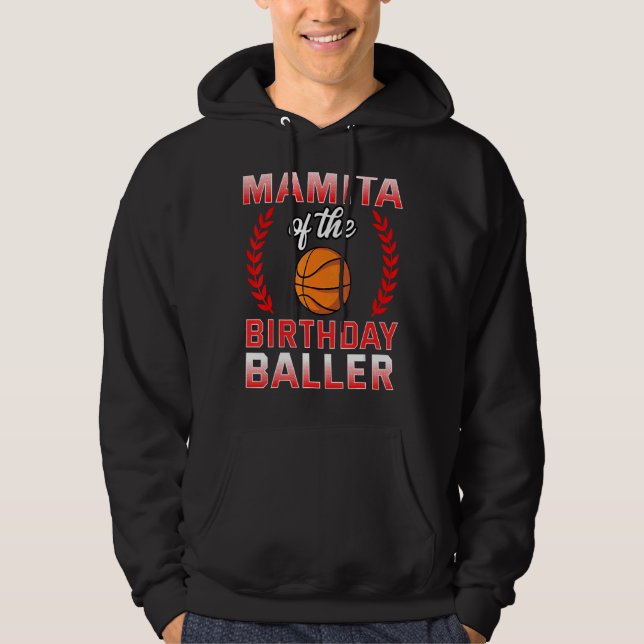 Moletom Mamita, Da Celebra De Besta De Basquete De Anivers (Frente)