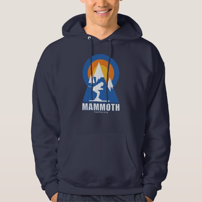 Moletom Mammoth Mountain Ski Sunset Retro (Frente)