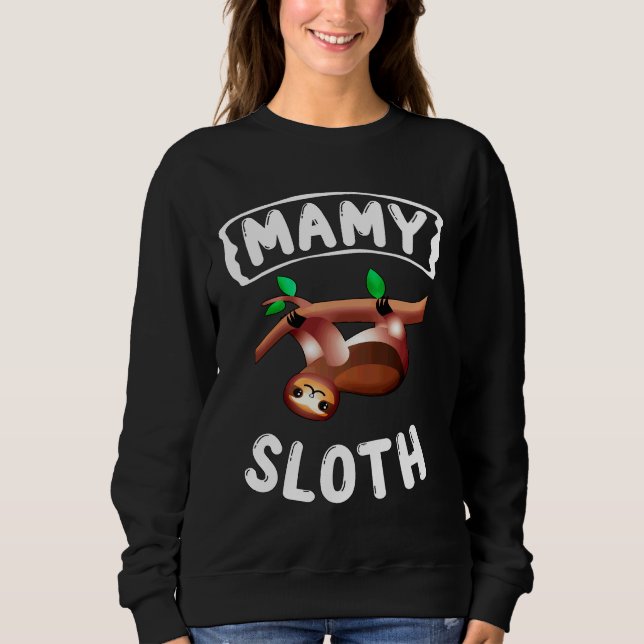 Moletom Mamy Sloth Sticker 2020 (Frente)