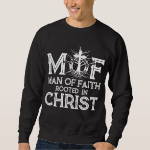 Moletom Man Faith Enraizado em Jesus Cristo Faithcross