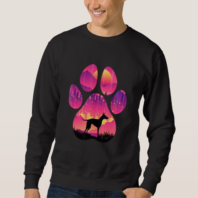 Moletom Manchester Terrier Paw Mom Dad Dog  Women Men (Frente)