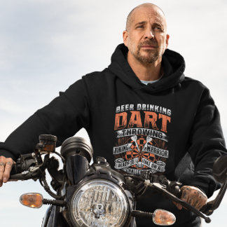 Moletom Mandado de exibição do Bebendo Beer Dart - Legenda