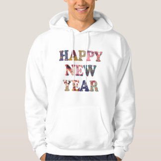 Moletom Mandala + Abstract Pattern ‘Happy New Year’ Artwor