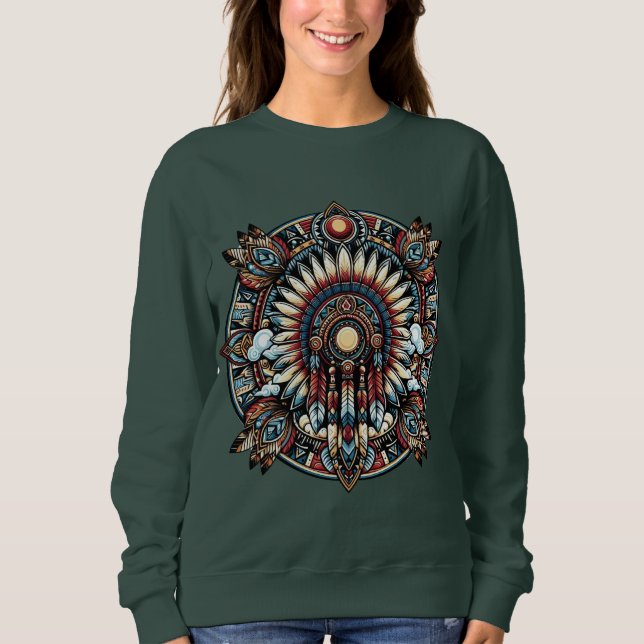Moletom Mandala Americana Nativa (Frente)