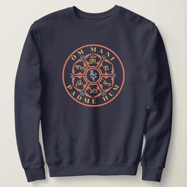 Moletom Mandala Mantra (Frente do Design)
