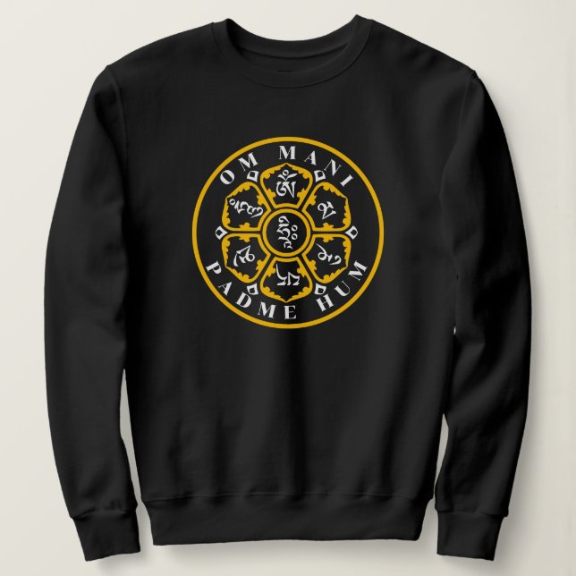 Moletom Mandala Mantra Sweatshirt (Frente do Design)