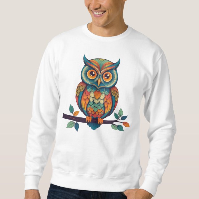Moletom Mandala Owl (Frente)