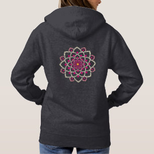 Moletom Mandala Rosa Simples