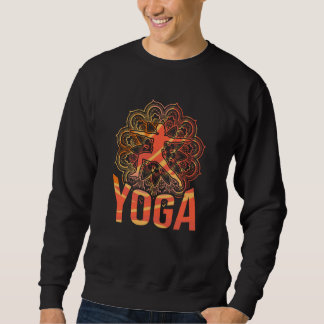 Moletom Mandala Warrior Pose Yoga