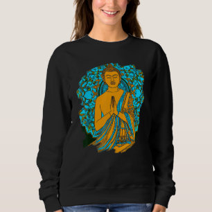 Moletom Mandalá Zen Buda Estilo Espiritual Asiático Medita