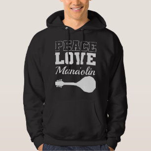 Moletom Mandolin Lover Peace Love Mandolin Maestro 1