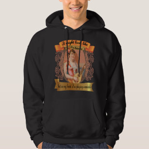 Moletom Mandolin Lover Womens, mas em meus pensamentos, es