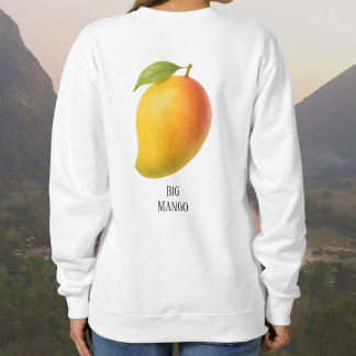 Moletom Manga Grande, Fruta Doce e Nome