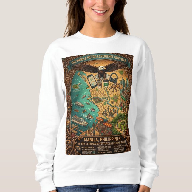 Moletom Manila Metro Experience (Frente)