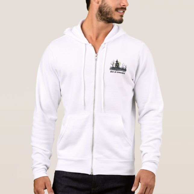 Moletom Manor Hoodie Assombrado - Casa Ligada E Bats Water (Frente)