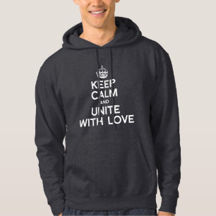 MOLETOM MANTENHA A CALMA E A UNIDADE COM O AMOR