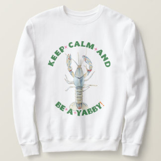 Moletom MANTENHA CALMA E SEJA UM YABBY" T-Shirt masculina 