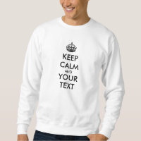 MANTENHA O CALM Personalizado e o TEXTO