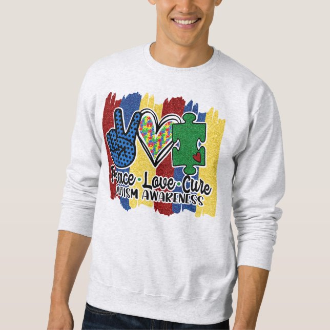 Moletom Mantenha ou design sua própria camisola (Frente)