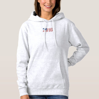 Moletom Mantenha-Se Calmo E Eleita Hillary 2016 Hoodie