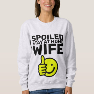 MOLETOM MANTENHA-SE EM CASA EM T-SHIRTS DA ESPOSA