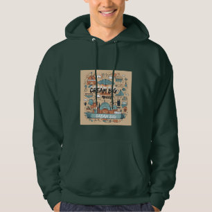 Moletom Mantenha-se inspirado - Designs motivacionais e de