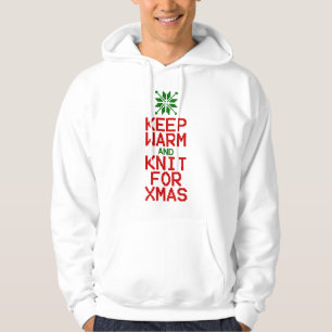 Moletom Mantenha-se quente e o Knit para o Natal