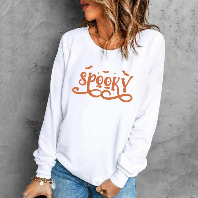 Moletom Mantenha Spooky Season Halloween Mulheres (Stay Spooky Season Halloween Womens Sweatshirt)