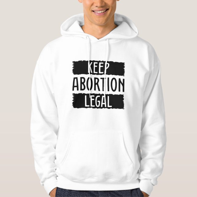 Moletom Manter Legalidade do Aborto (Frente)