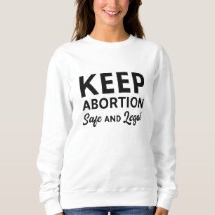 Moletom Manter O Aborto Seguro E Legal
