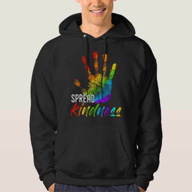 Moletom Mão Anti Bullying para Professores Espalharem a Bo (Frente)