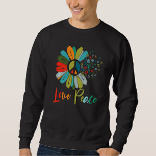 Moletom Mão da Paz Tie Dye Dedo Liberdade Flor Hippie C