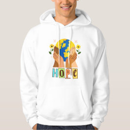Moletom Mãos Espertas Segurando a Terra Design