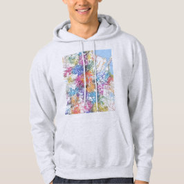 Moletom Mapa da Cidade de Brisbane Austrália