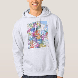 Moletom Mapa da Cidade de Brisbane Austrália