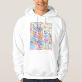 Moletom Mapa da Cidade de Changzhou China