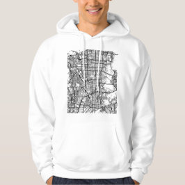 Moletom Mapa da Cidade de Kyoto Japão